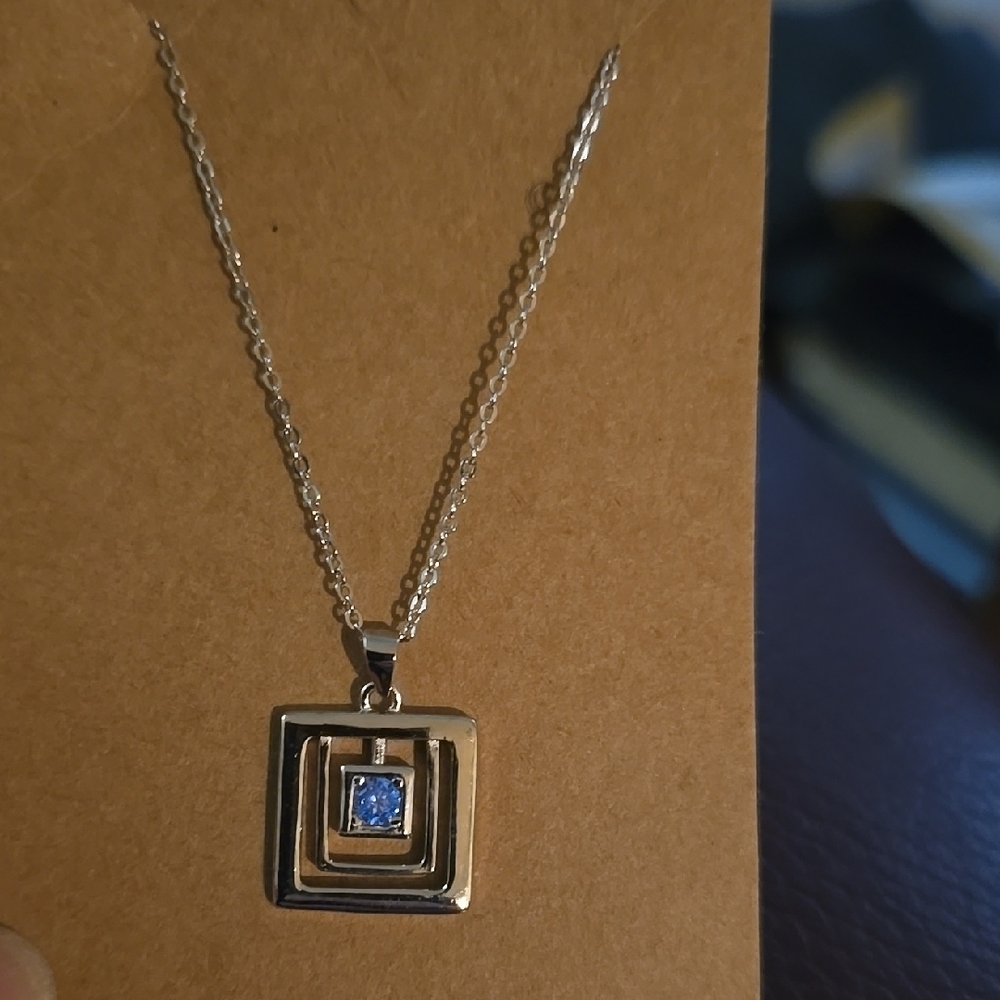 New With Bag Ryze Sterling Silver Necklace.